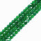 Green Agate Star Cut Beads Size 8mm 15.5'' Strand