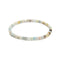 Natural Gemstone Smooth Round Beaded Elastic Bracelet Size 4mm 7.5'' Length