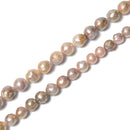 Multi Color Fresh Water Pearl Baroque Fireball Beads 9-10mm 11-12mm 15.5''Strand