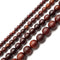 Red Rosewood Sandalwood Smooth Round Beads 6mm 8mm 10mm 12mm 15.5" Strand