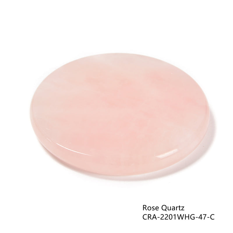 Natural Gemstone Round Shape Coaster Size 10x85mm Sold by Piece