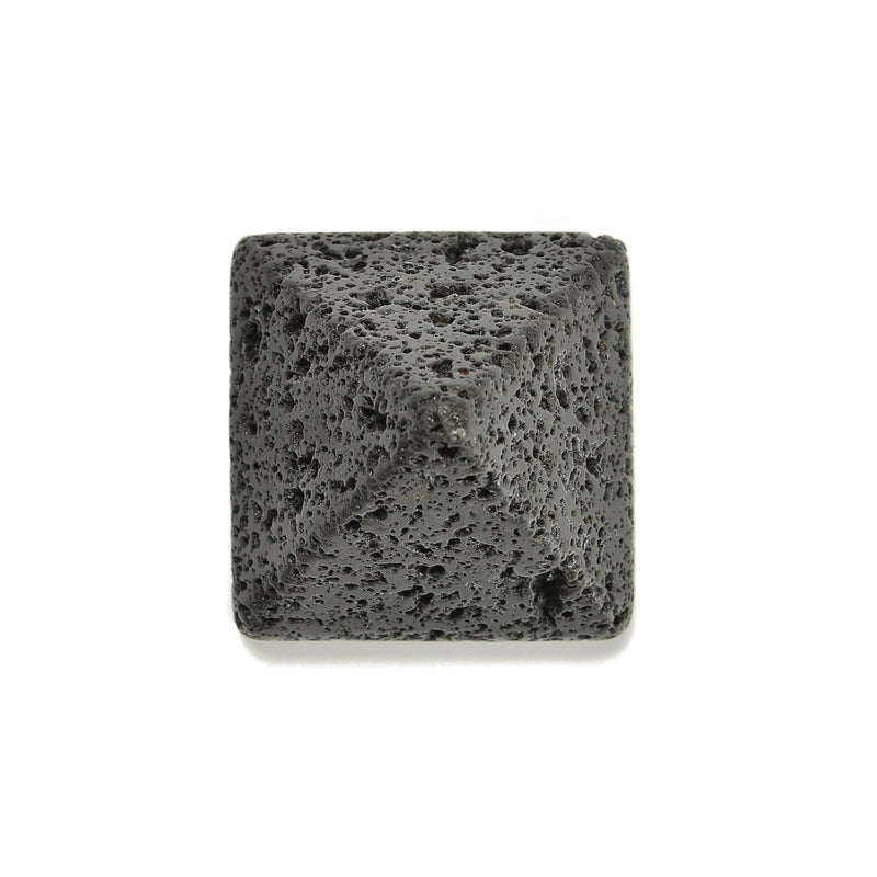 Black Lava Stone Pyramid Size 23X21mm Sold by Piece