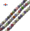 Natural Mixed Color Tanzanite Smooth Round Beads Size 8mm 15.5" Strand