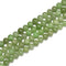 Natural Green Jade Smooth Round Beads Size 6mm 15.5'' Strand