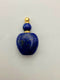 Lapis Lazuli Essential Oil Necklace Perfume Bottle Pendant Size 24x40mm