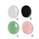 Natural Gemstone Crystal Healing Thumb Worry Stones Size 35x45mm Sold by Piece