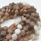 multi color moonstone smooth shape beads