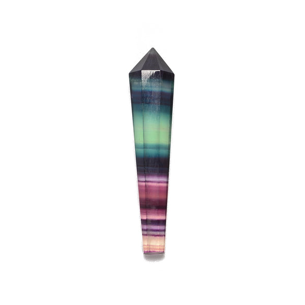 AAA Rainbow Fluorite Pendulum point Size 55-60mm Sale by Piece