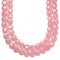 Rose Quartz Heart Shape Beads Size 8mm 10mm 12mm 15.5'' Strand