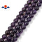 natural amethyst smooth round beads