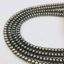 pyrite smooth rondelle beads