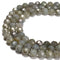 Natural Labradorite Big Faces Faceted Round Beads Size 8mm 10mm 15.5'' Strand