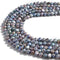 peacock fresh water pearl center drill nugget beads