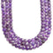 amethyst faceted square beads