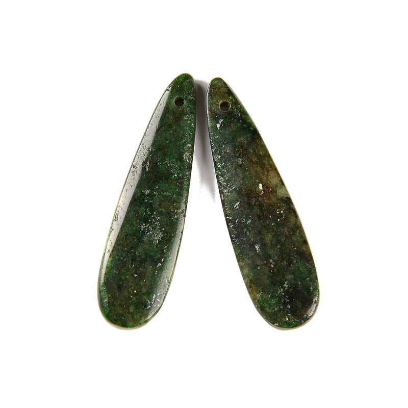 Green Lepidolite Pendant Earrings Sold Per Pair