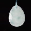 Light Blue Chatoyant Celestite Teardrop Pendant Size 30x40mm Sold Per Piece
