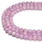 High Quality Natural Kunzite Faceted Round Beads Size 8mm 10mm 15.5'' Strand