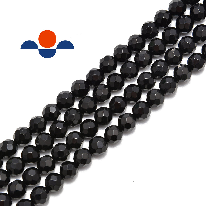 NEW~18mm NATURAL ROUND BLACK LAVA ROCK BEADS FOR JEWELRY MAKING~NEW