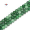 Dark Green Color Crackle K9 Crystal Smooth Round Beads Size 6mm-10mm 15.5'' Str