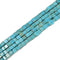 Blue Turquoise Cube Beads Size 4-5mm 15.5'' Strand