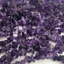 amethyst irregular pebble nugget chips beads