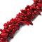 Dark Red Bamboo Coral Irregular Branch Sticks Points Beads 5-8mm 15.5" Strand
