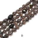 03 Multi Crystal Gemstone Pebble Nugget Beads 6x8mm 15.5'' Strand